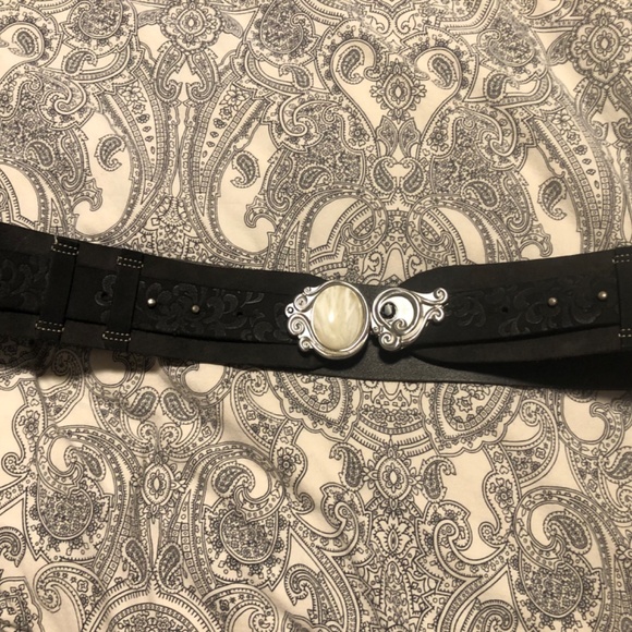 Leather Vanzetti belt, adjustable NEW - Picture 3 of 7
